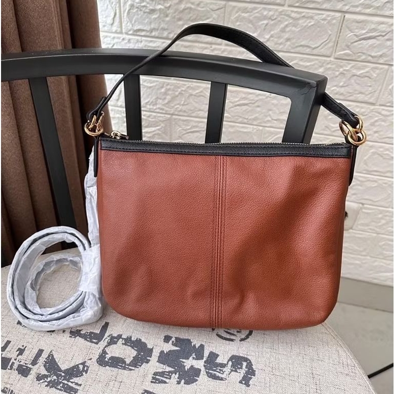 tasfossil jolie crossbody brown black