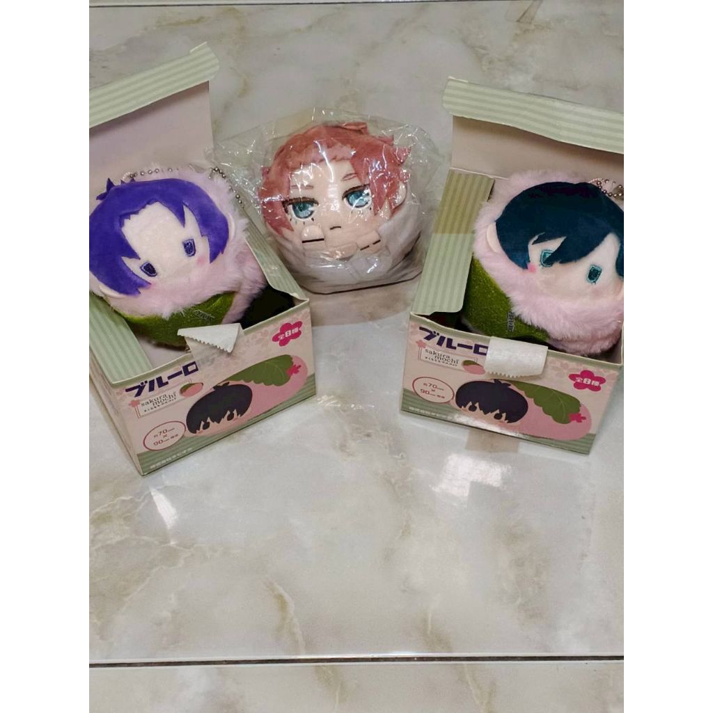 Plushie BLUELOCK/SAKURA MOCHI/ITOSHI RIN/MIKAGE REO/MOCHIKORORIN SAE/BACA DESKRIPSI (HARGA KENA ADMI