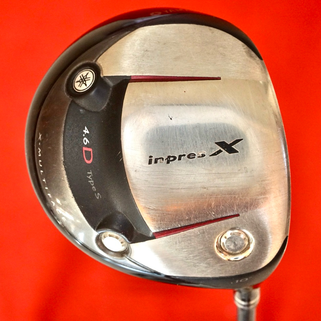 Driver YAMAHA inpres X 4.6D Flex S - stik stick golf original jepang