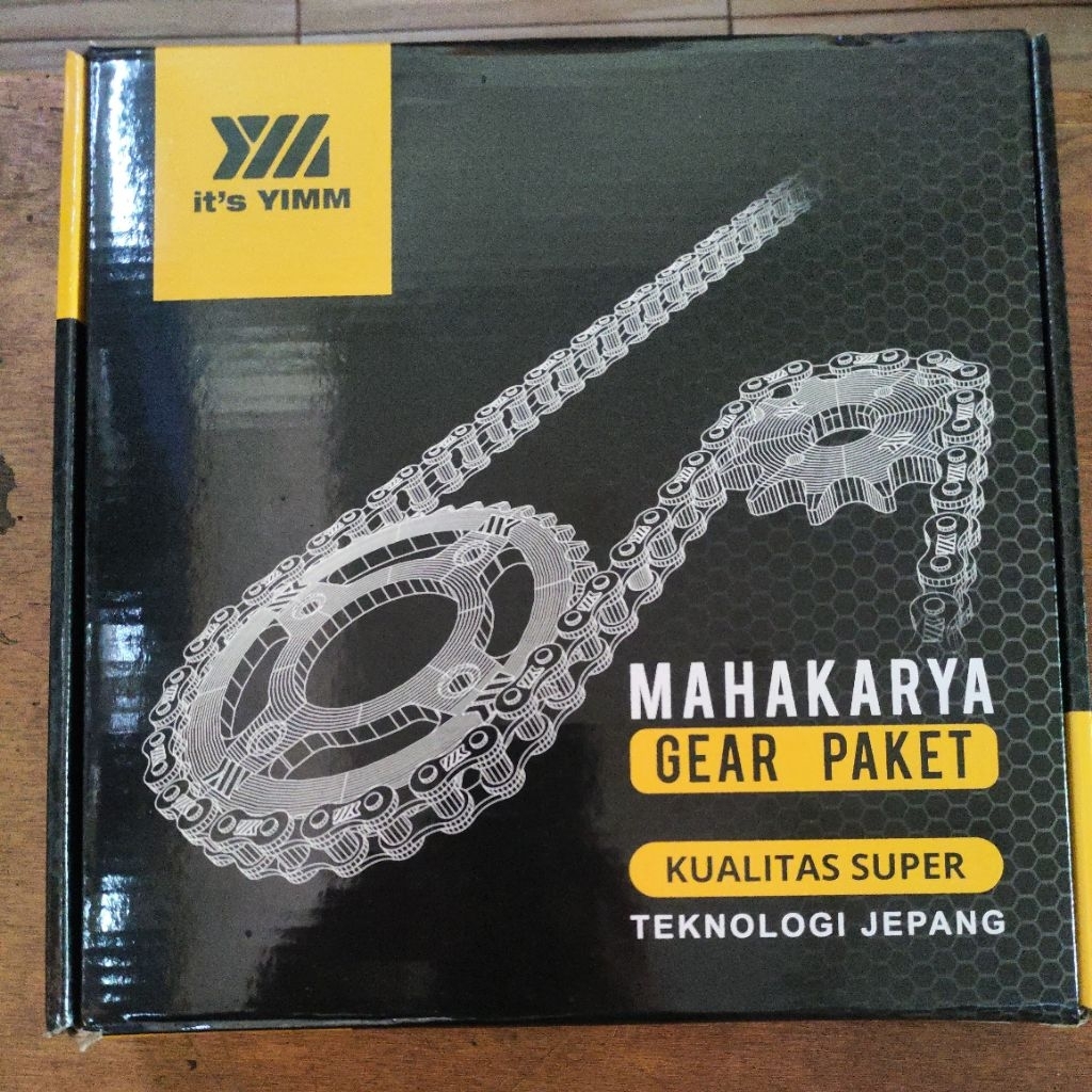 GEAR PAKET VIXION R 2017 ATAU R15 14/48/128 MERK YIMM