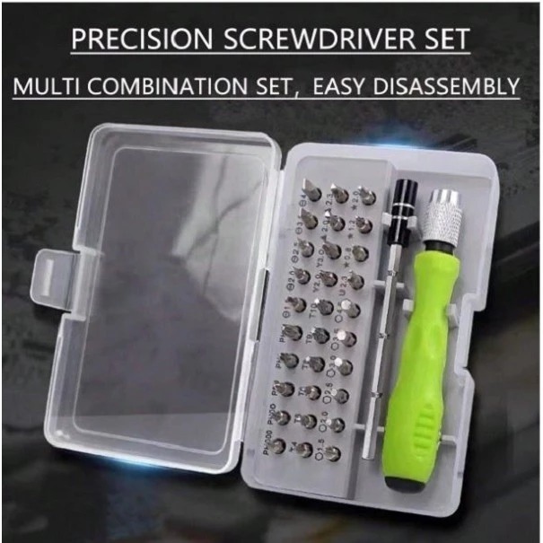 Obeng Servis HP Service HP Obeng Set Obeng Bintang 32 in 1 Kit