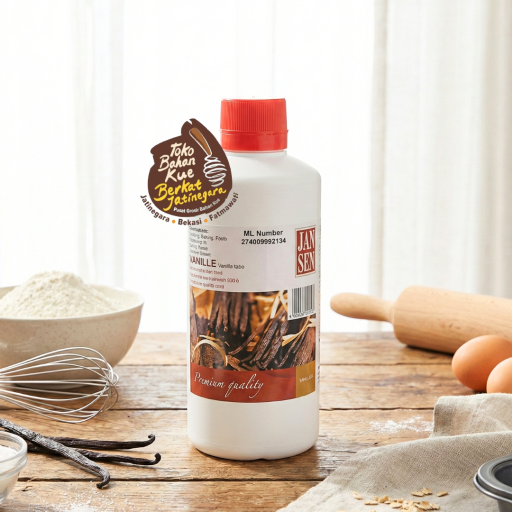 JANSEN VANILLA KEMASAN 1 KG / VANILLA JANSEN