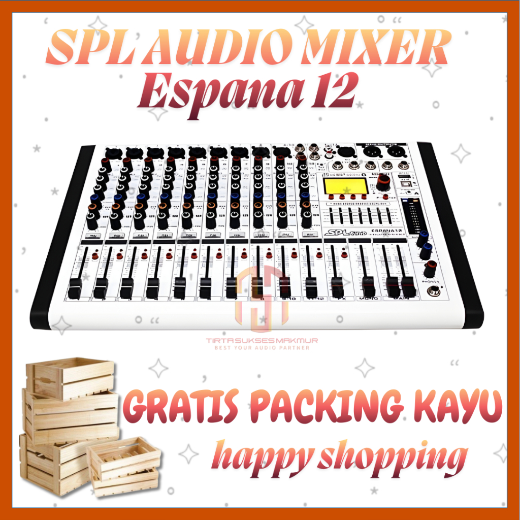 Mixer 12 Channel SPL Audio tipe Espana 12