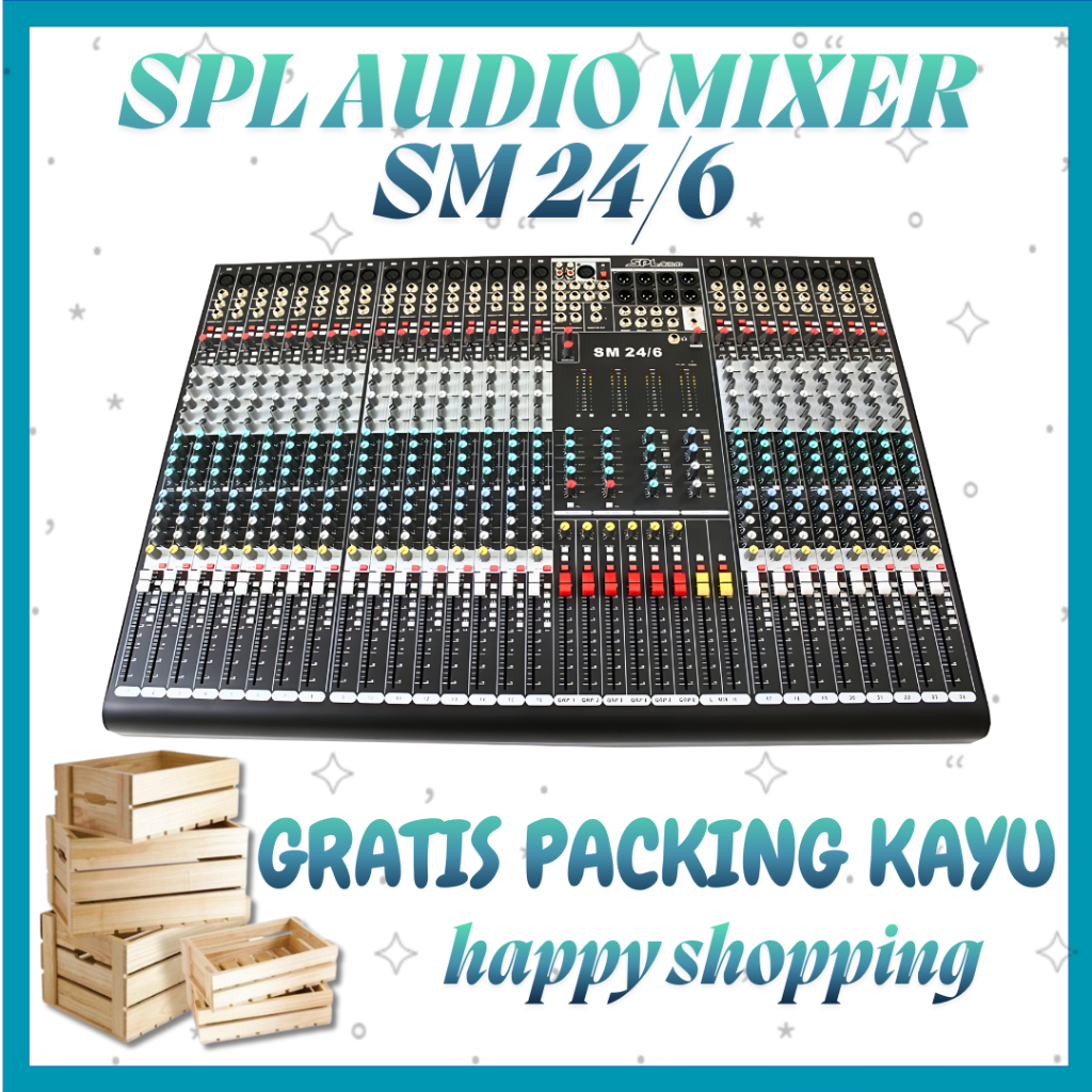 SPL Audio Mixer SM 24/6