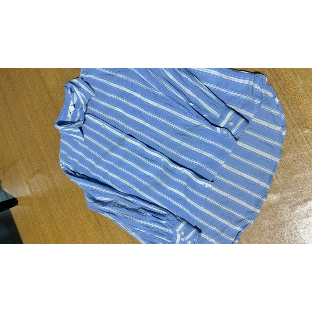 h&m kemeja salur
