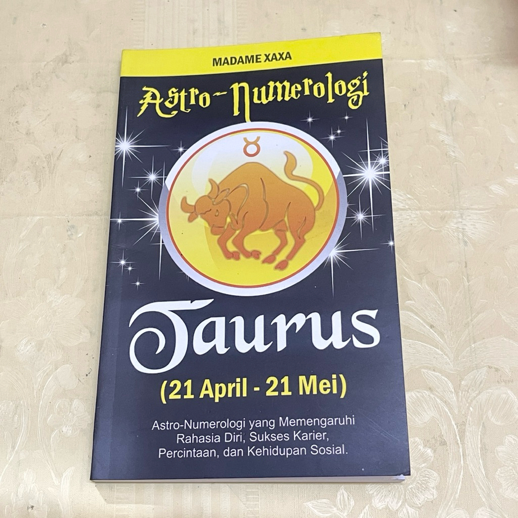 Buku ASTRO NUMEROLOGI TAURUS