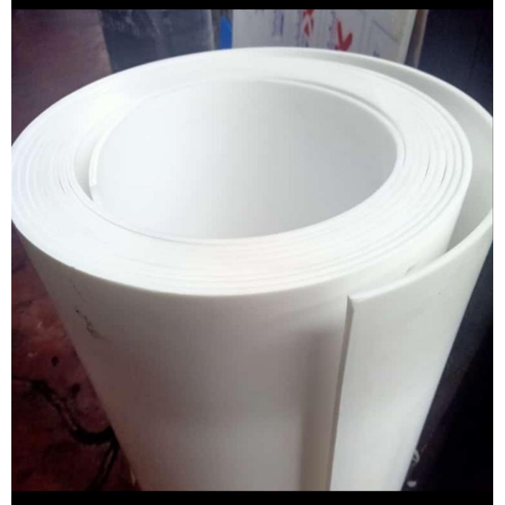 gasket teplon PTFE lembaran 0,5mm x 120cm x 1mtr