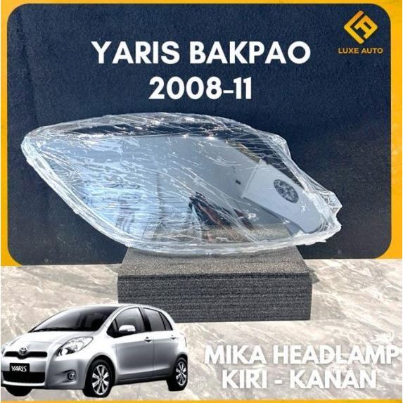 Mika Lampu Baru Headlamp Yaris Bakpao 2008 - 2011 Sepasang Kiri Kanan