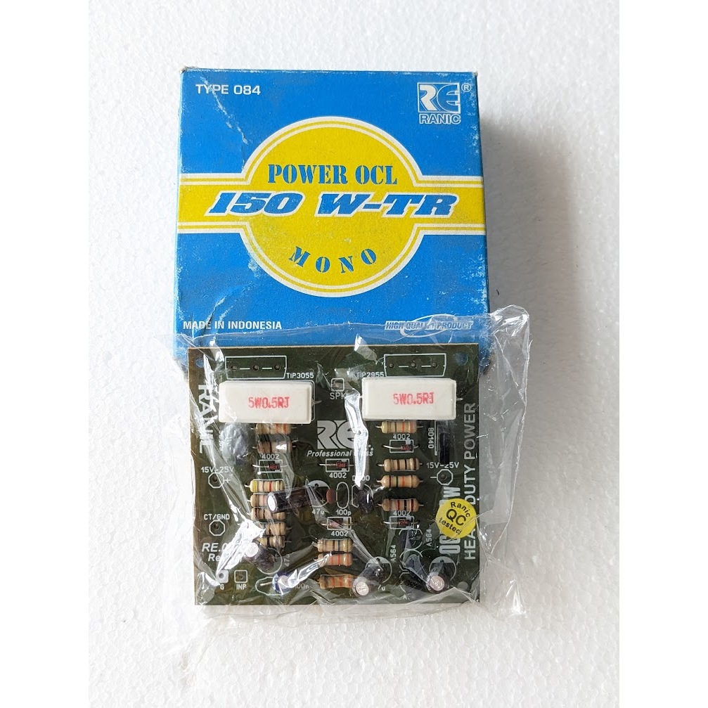 POWER MONO OCL DRIVER MONO OCL 150W RANIC TYPE 084
