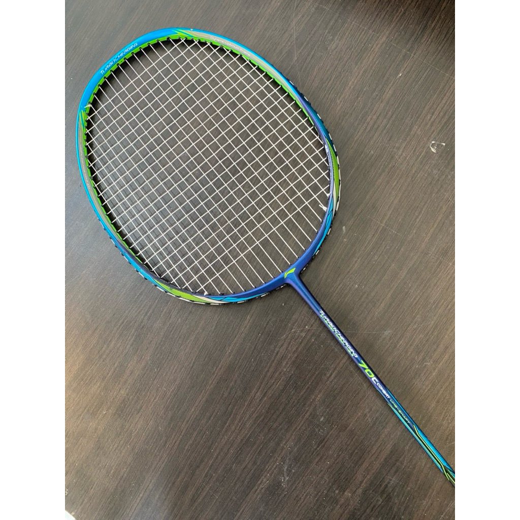 Raket badminton lining turbo charging 70 c combat