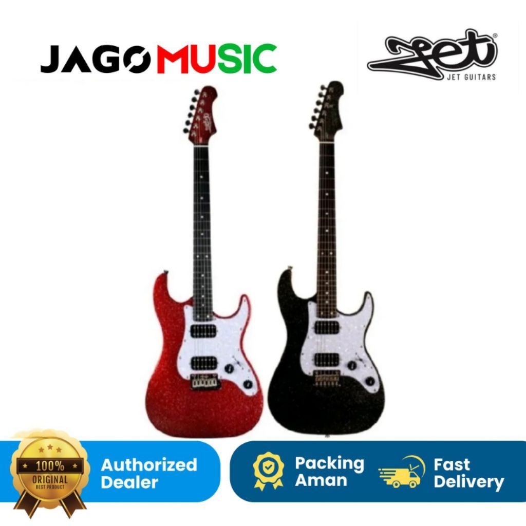 Guitar Elektrik Jet JS500 Gitar Jet JS 500 HH Stratocaster Original