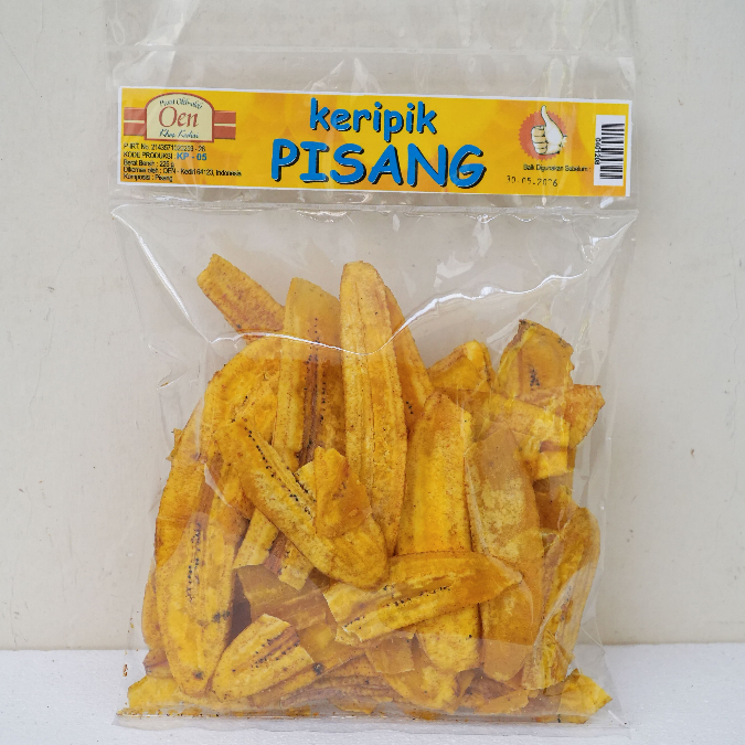 KRIPIK PISANG MANIS TIPIS OEN 225GR | Oleh-oleh Kediri