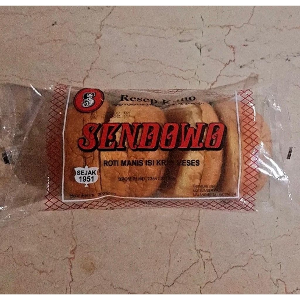 Roti Sendowo Krim Meses