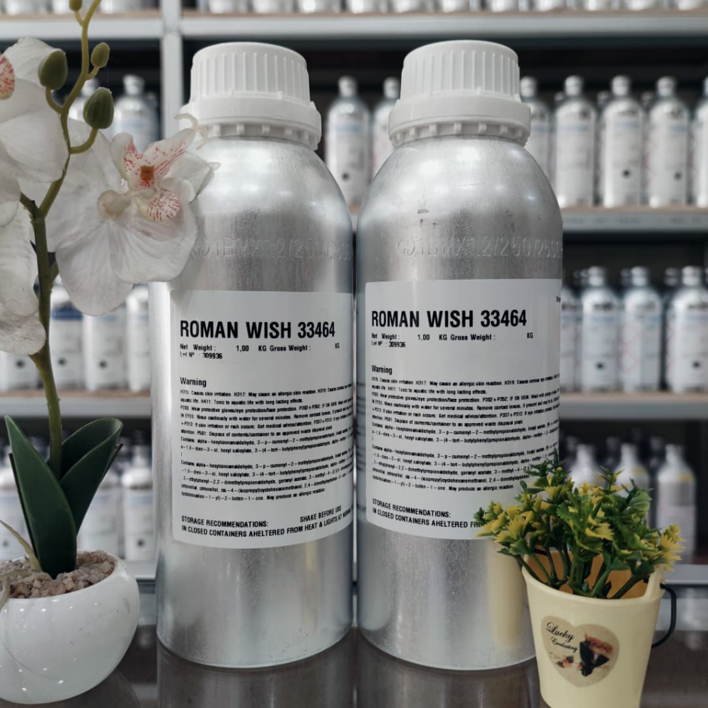 [ Carbonel ] ROMAN WISH | Bibit parfum murni original pabrik kemasan 500ML/1KG - romantic