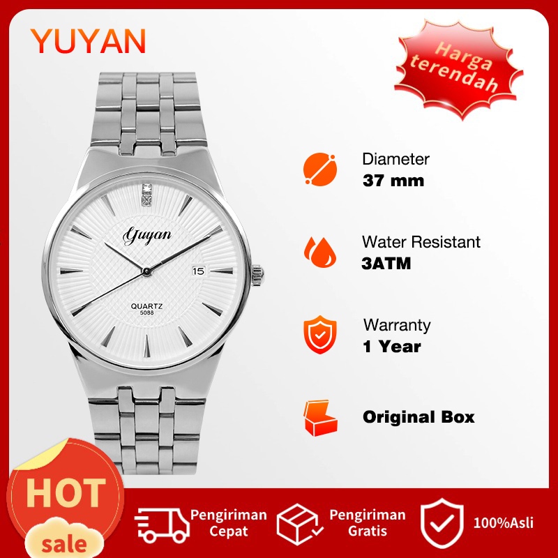 Jam Tangan Wanita Quartz dengan Dial Besar Cocok untuk Pergelangan Tangan Kecil, Elegan