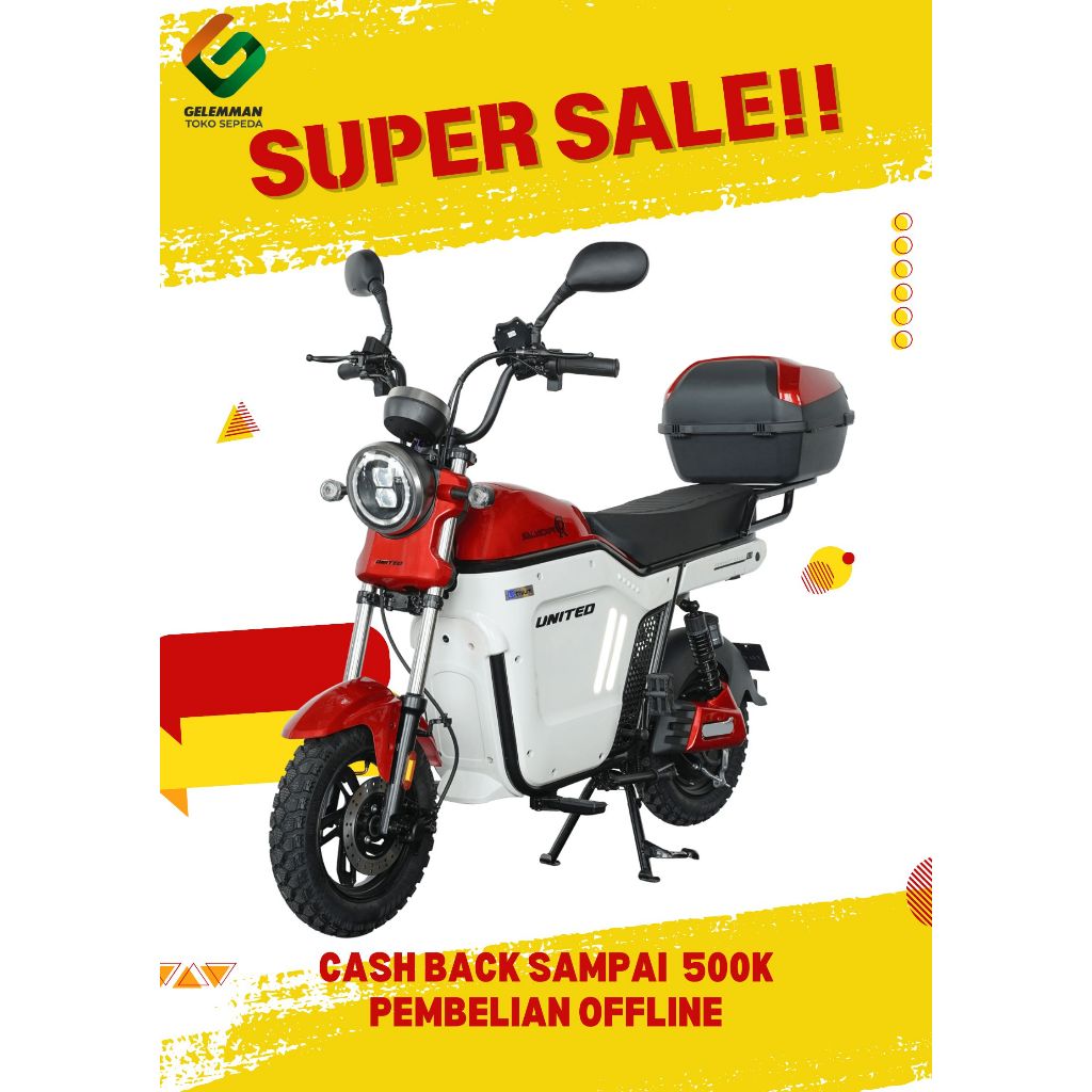 Sepeda listrik united salvador CR