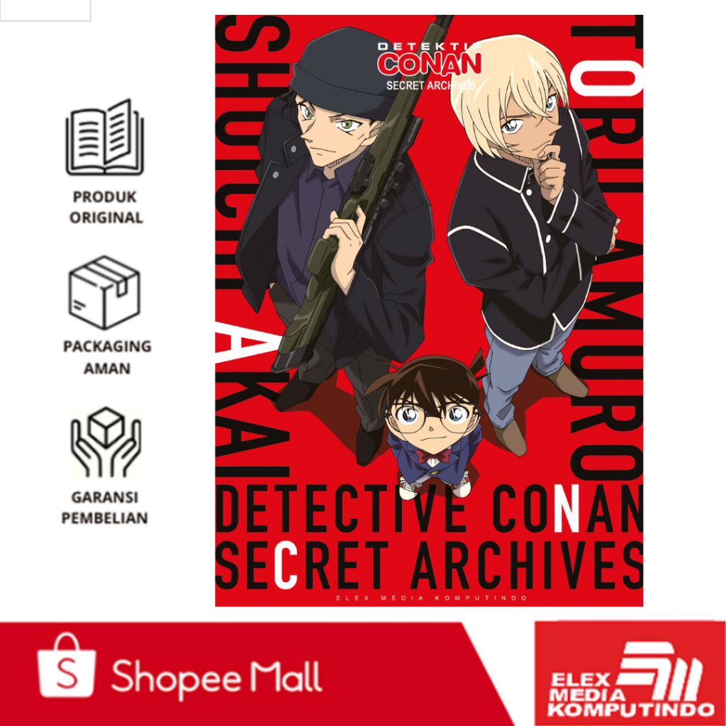 Elex - Detektif Conan Secret Archives 02 Shuichi Akai & Toru Amuro