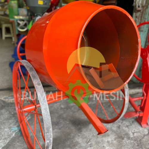 Molen Semen Mesin Pengaduk Semen Mini Lokal 25Kg