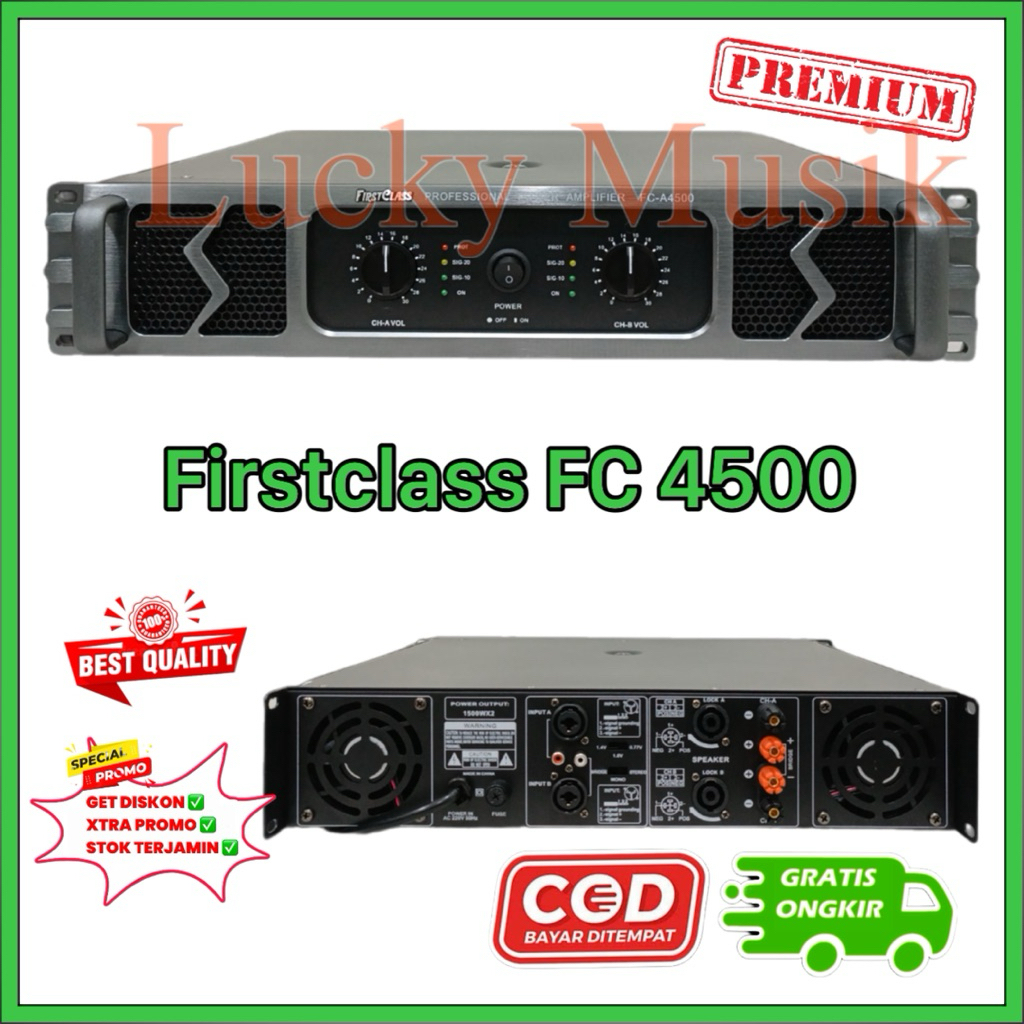 Power Firstclass FC A4500 fca4500 Original power amplifier firstclass A 4500