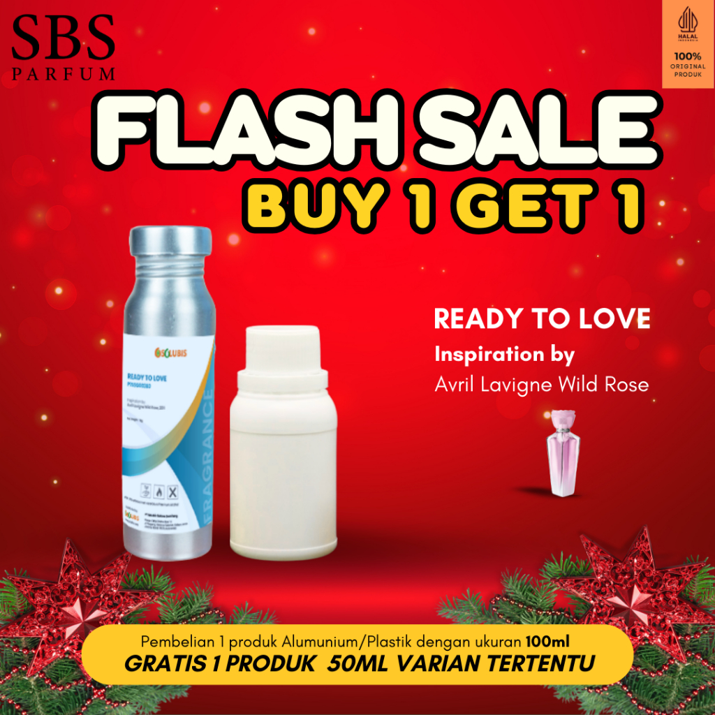 BUY 1 GET 1 FREE - Bibit Parfum Murni Original [Ready to Love] | 100ml - Inspired by Avril Lavigne W