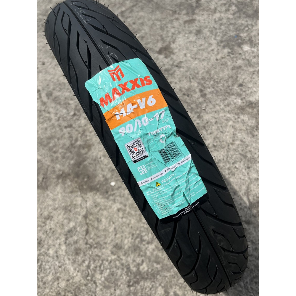 Ban Maxxis MA-V6 Tube Type Ring 17 – 70/90, 80/90, 90/80