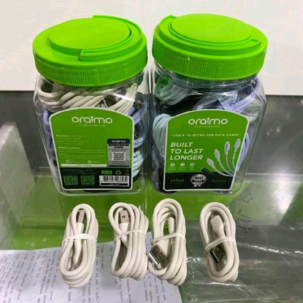 ORAIMO OCD-113C//OCD-114CJ EasyLine2 / Pcs Data Cable Type-C Faster Charging 2.4A