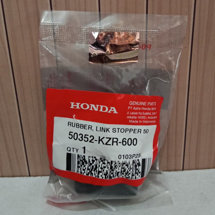 50352-KZR-600 Rubber Link Stopper Karet Bantalan Mounting Karet Ganjal Bantalan Mesin Vario 125 KZR 