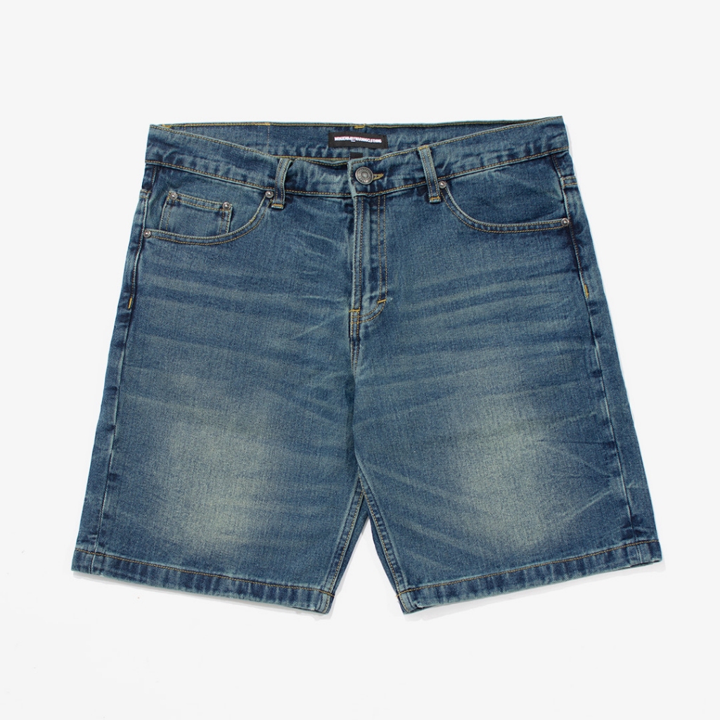Warning Clothing - Denimes 2.61 Short Pants | Celana Denim Jeans Pendek Mid Blue
