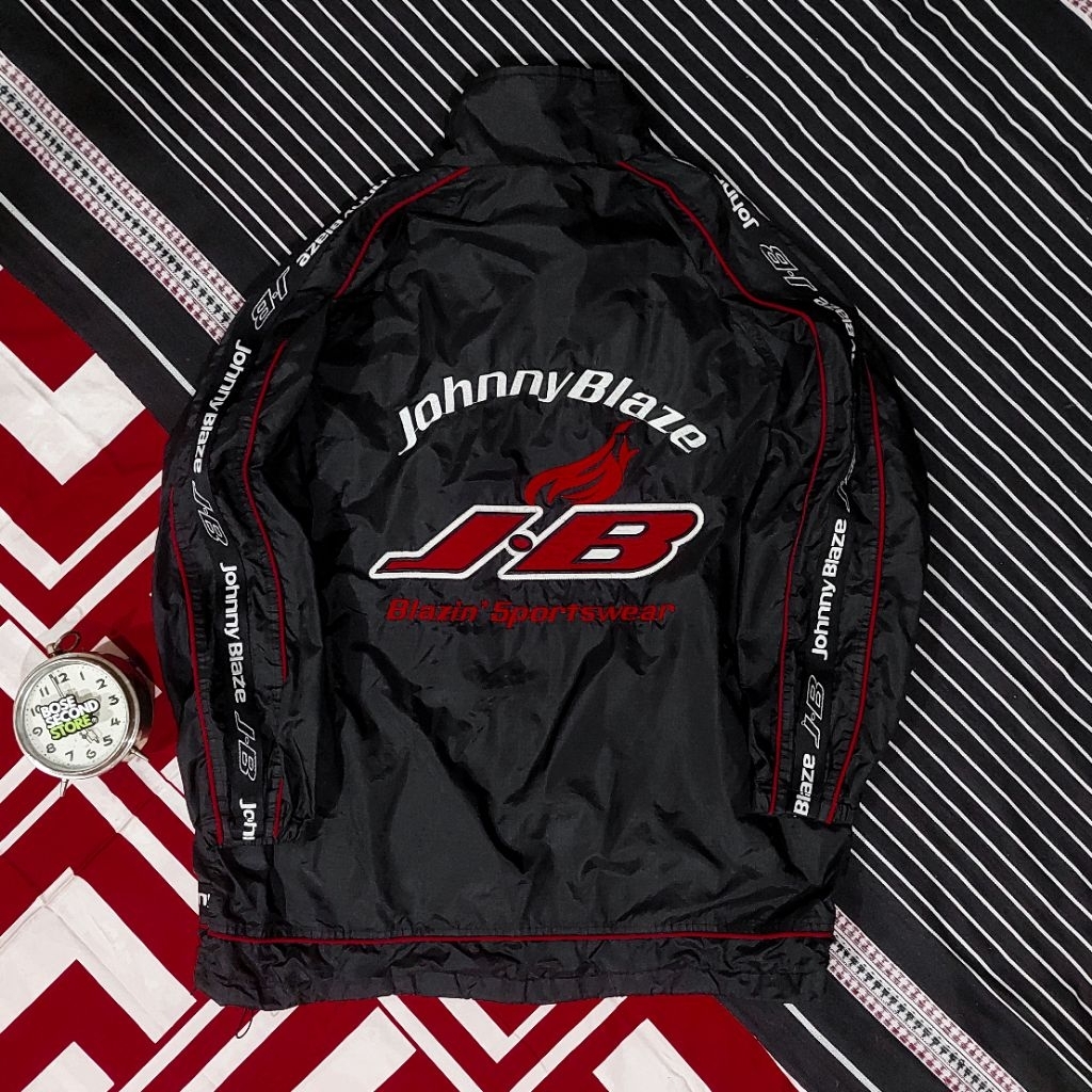 Jaket Windbreakers JOHNNY BLAZE Second Original