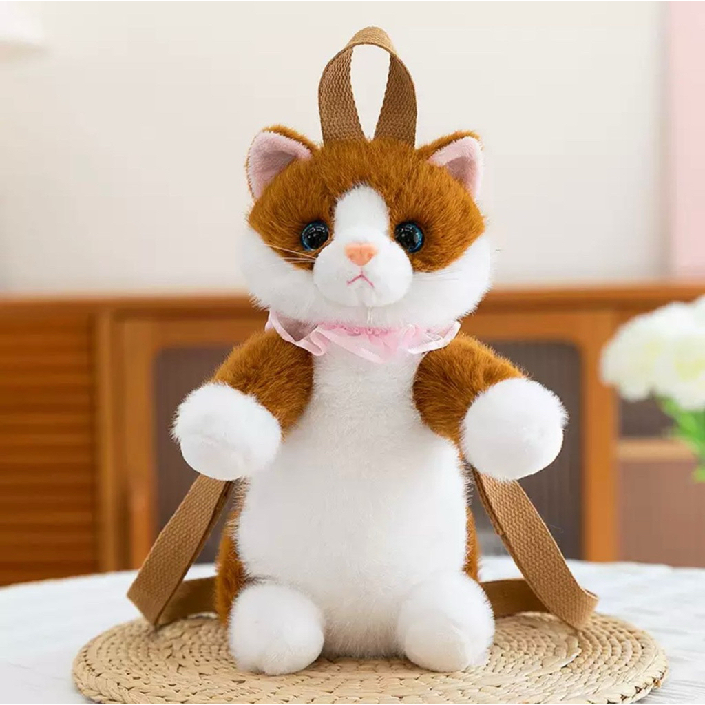 TAS RANSEL BENTUK BONEKA KUCING