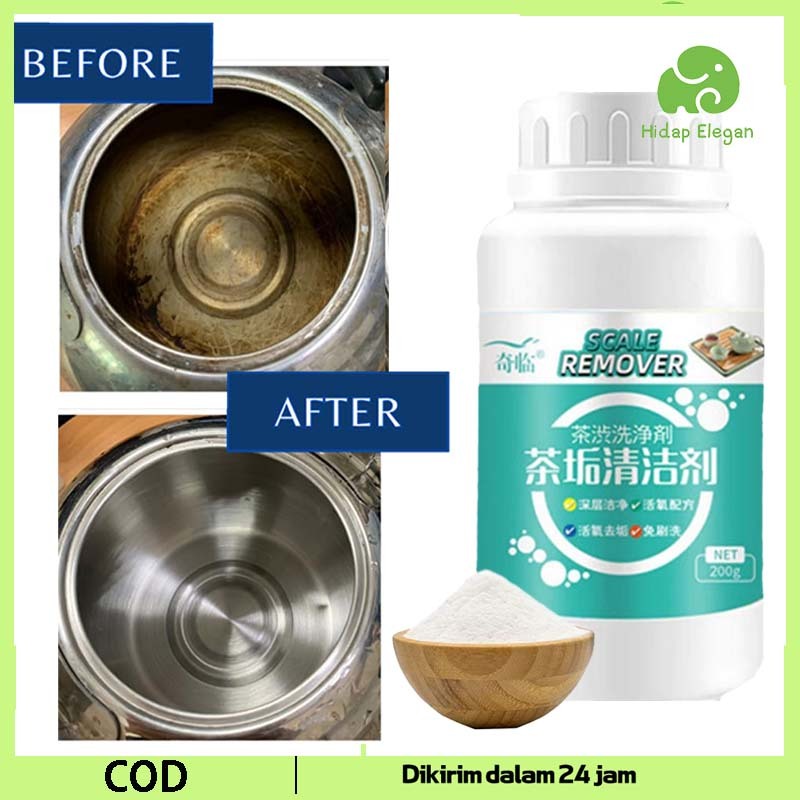 Pembersih Grinder Kopi 200g Pembersih Gelas Bekas Teh Multifungsi Pembersih Noda Teh Dan Kopi