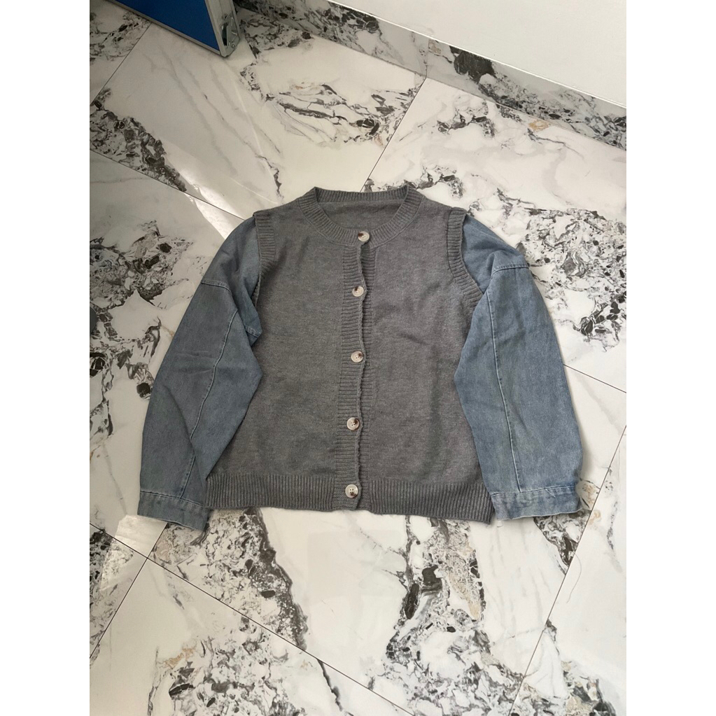 Cardigan vest inner levis kemeja premium preloved