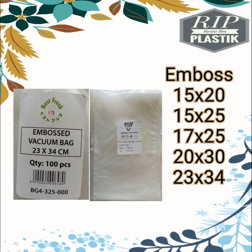 plastik vacum emboss/plastik vacum pempek/plastik emboss/plastik vacum makanan/plastik vacuum bag be