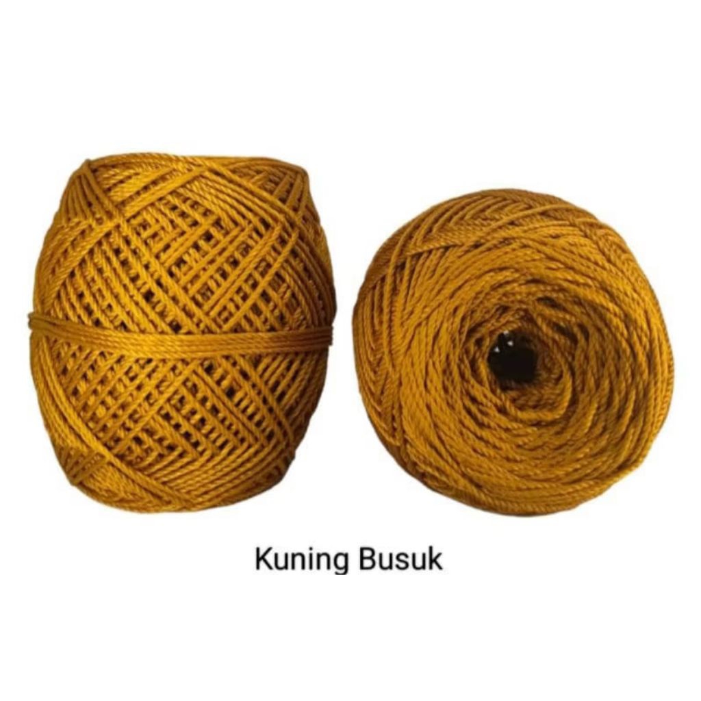 benang rajut polly kilap d27