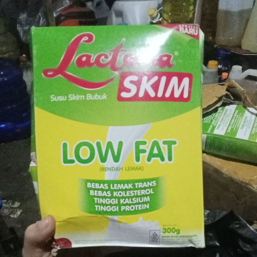 LACTONA SKIM susu skim bubuk low fat 300g