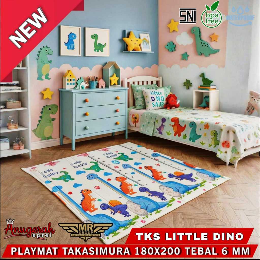 YAKIMURA - PLAYMATE UK.180x200 / TIKAR LIPAT ANAK / PLAYMATE YAKIMURA / PLAYMATE BABY