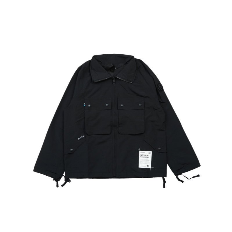 BLOODS JACKET  COAT  JK HOLLOW ACTV BLACK