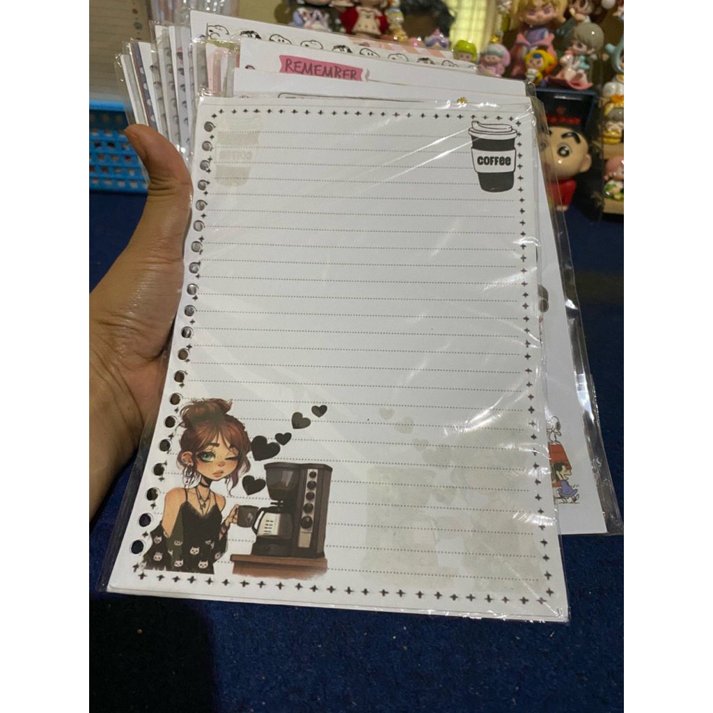 eta buat main binder dan note pad