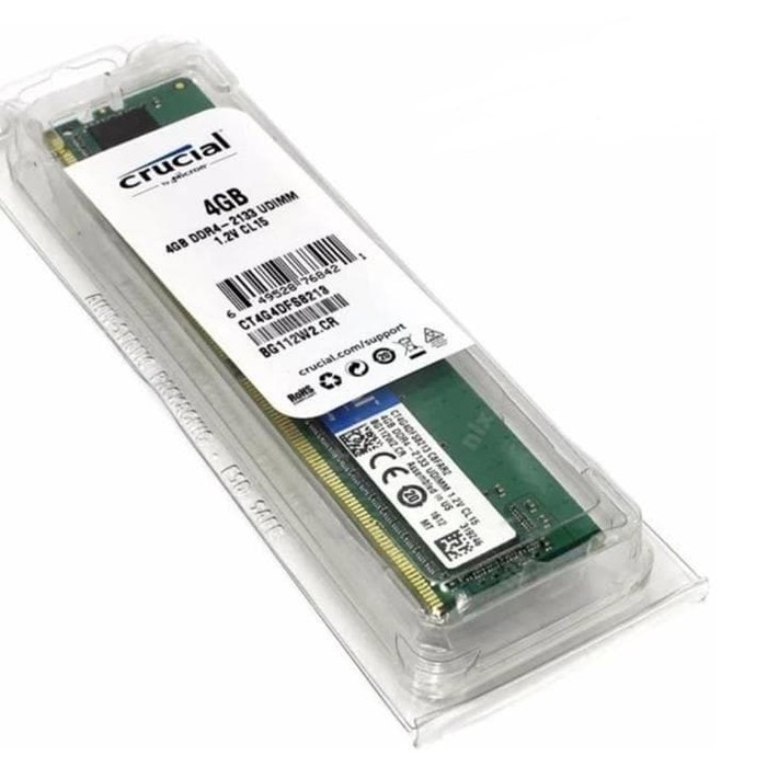 CRUCIAL DDR4 4GB 2133Mhz LONGDIMM