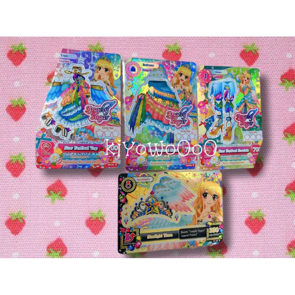 Kartu Aikatsu Premium Set Card Star Festival + Acc Starlight Ichigo