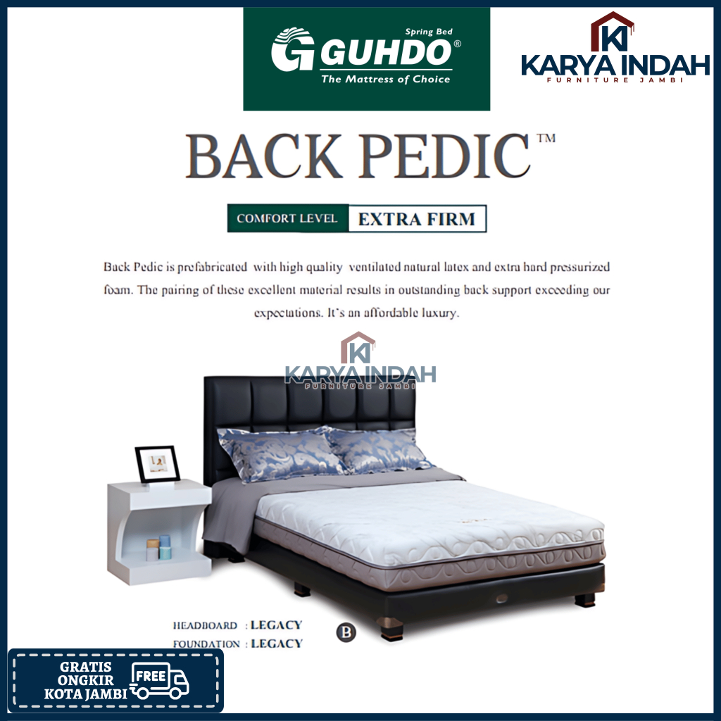 Springbed GUHDO BACK PEDIC Ultimate Series