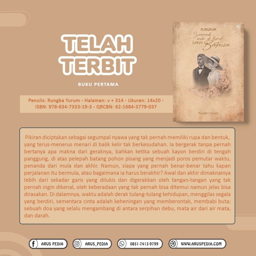 RUNGRUM:Serenade onder de hemel van Batavia