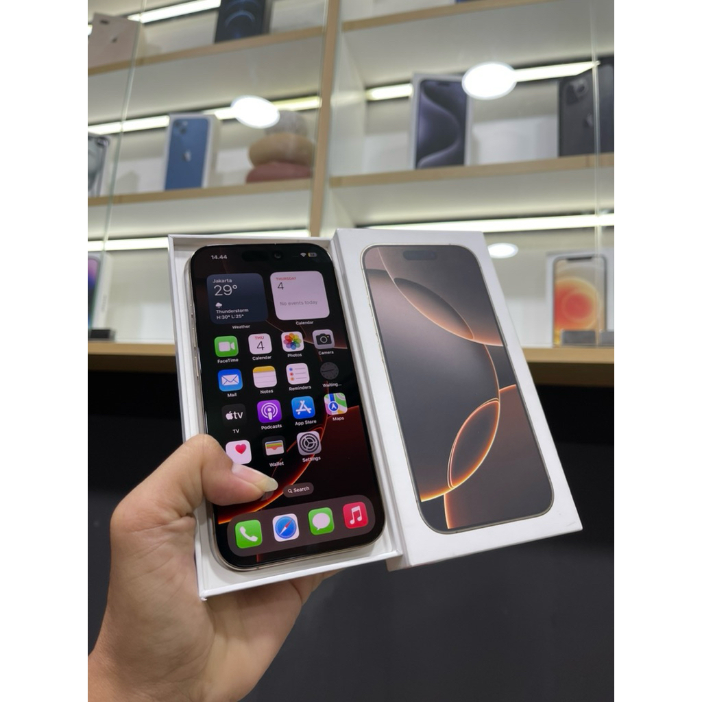 [SECOND] iphone 16 Pro 256gb resmi