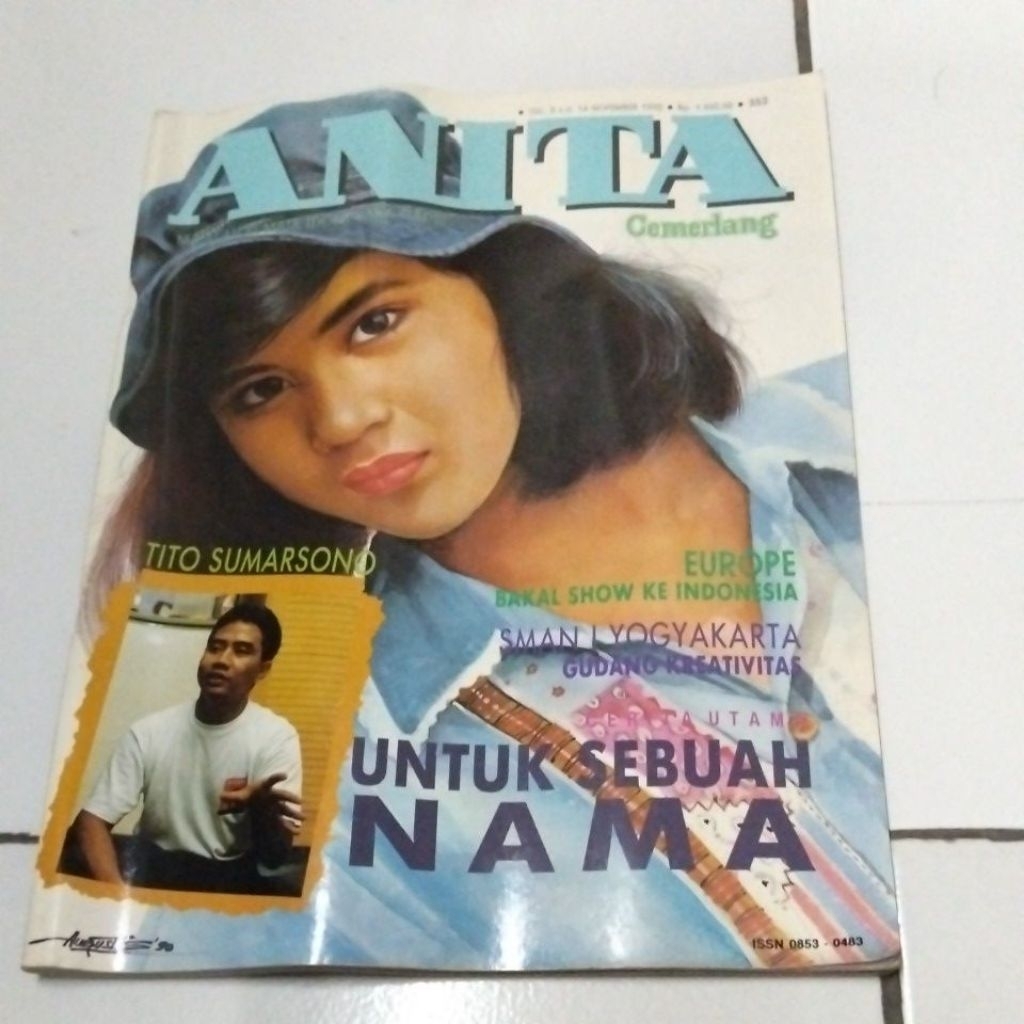 Majalah Anita 14 Nopember tahun1990