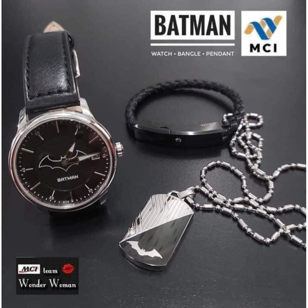 BATMAN SERIES MCI ORIGINAL 100% | KALUNG/GELANG/JAM KESEHATAN MCI