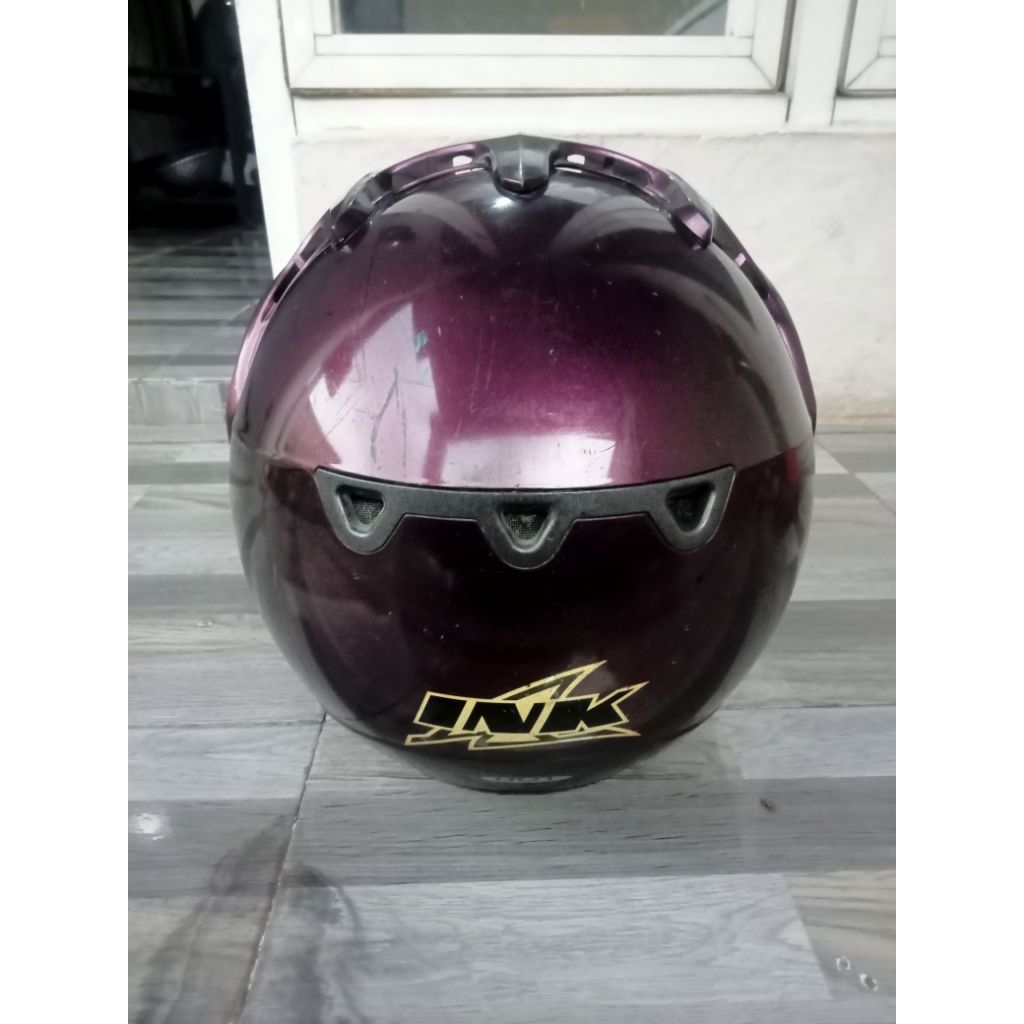 helm INK ungu original second