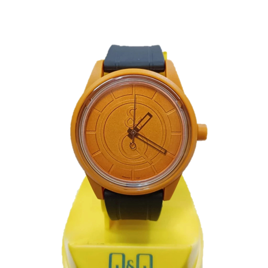 Jam Tangan Wanita Stylist Casual Karet Rubber Original Q&Q QnQ QQ Smile Solar RP00 Series