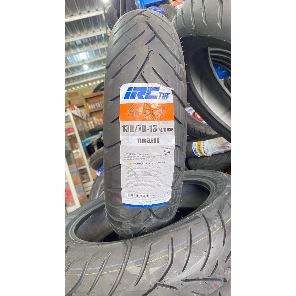 BAN IRC NMAX BELAKANG 130/70 Ring 13 TUBLES