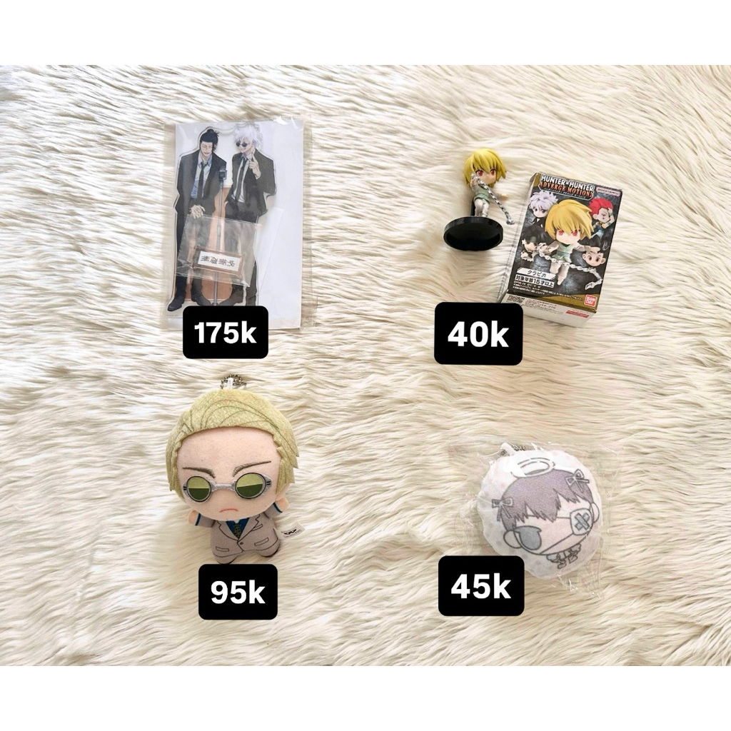 standee gojo geto satosugu nanami chibigurumi figure kurapika hxh