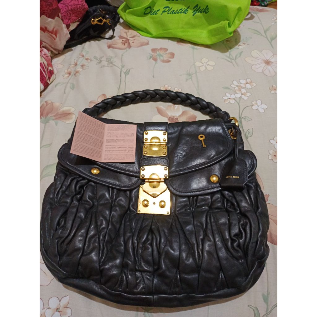 MiuMiu bag original like new authentic 1000%